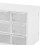 White Nine Square Grid Drawer Desktop Organizer Plastic Storage Box 8