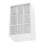 White Nine Square Grid Drawer Desktop Organizer Plastic Storage Box 1