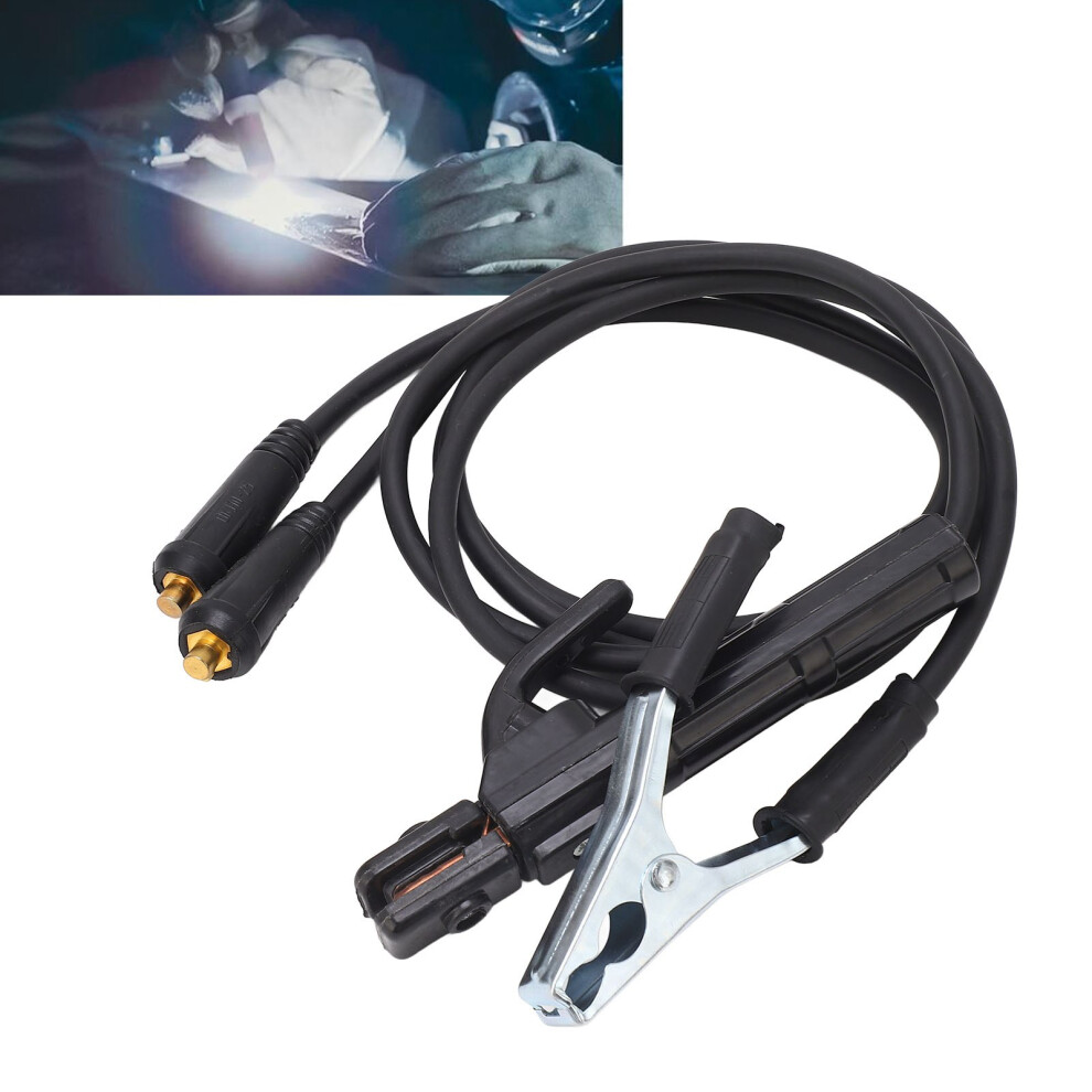 Compact 200Amp Welding Ground Clamp Brass Iron Electrode Holder With 1.5M Lead 4981336206747