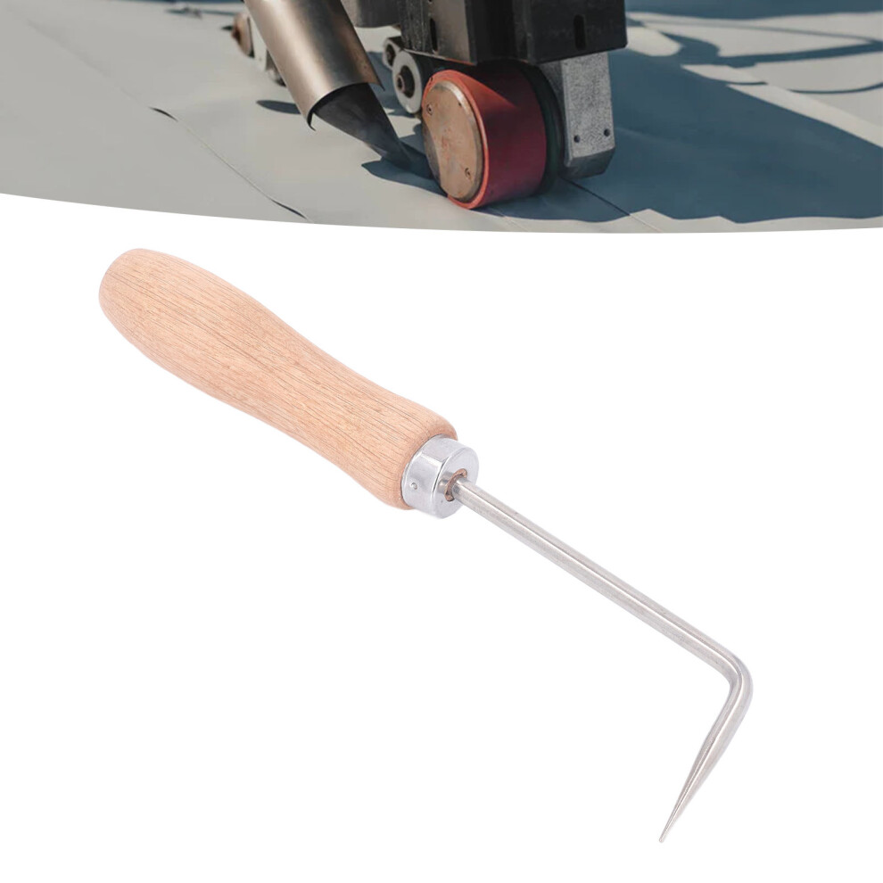 6Mm Hot Air Welding Crochet For Pvc Tpo Films With Wood Handle And Seam Control 5001336206321