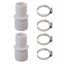 32mm Schlauchkupplung Poolschlauch-Adapter mit Schlauchklemme Ersatzadapter für Pangea Tech