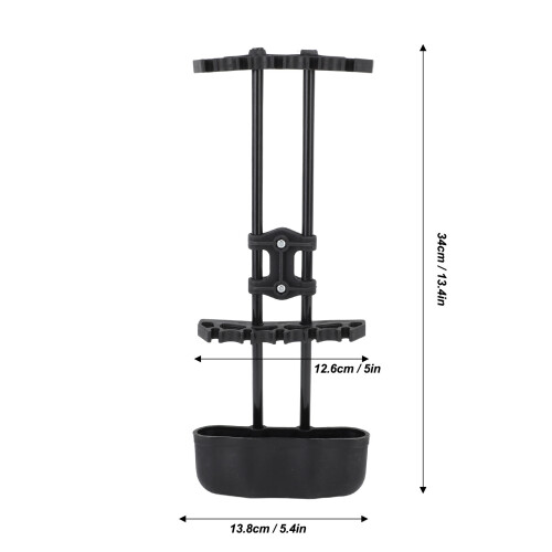 Quick Release Bow Arrow Holder PP Plastic 5 Arrows Compound Quiver 1