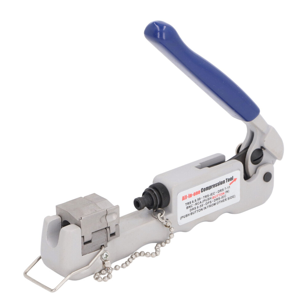 Professional Coax Crimper Tool For F Bnc Rca Connectors Rg58 Rg59 Rg62 Cables 4921336227588