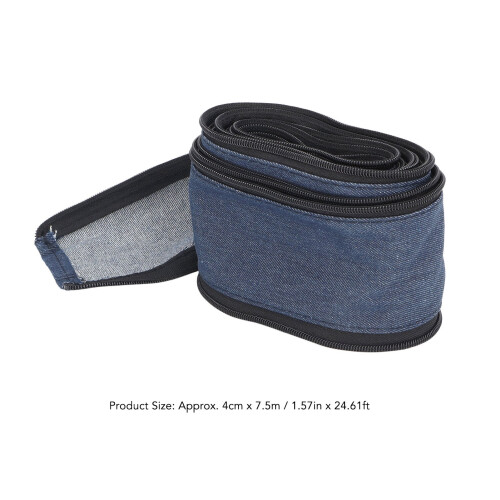 Denim-Schweißbrennerkabelabdeckung 4cm x 7,5m Schutzmanschette 1