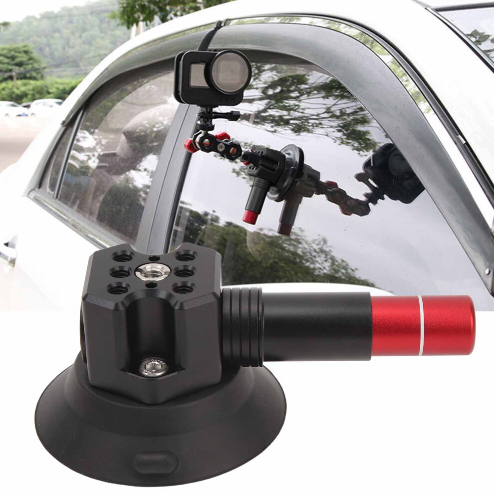 Car Phone Holder With Suction Cup, Aluminum Alloy & Silicone, 7.1Cm Diameter 7611336233890