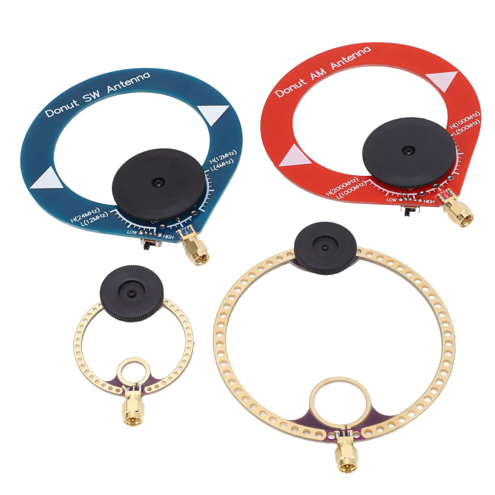 4Pcs Uhf Vhf Sw Loop Antennas Transceiver For Shortwave Radio 8201336240692