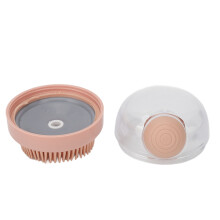 Silicone-Körperpeeling mit Seifenspender, schäumt gut, exfolierender Duschrubber für Frauen, Männer und Haustiere