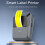 P2 57mm Portable Thermal Label Printer 203DPI for iOS Android 11