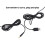 Wired Microphone 360 Pickup High Sensitivity Clear Voice Black 6