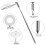 Adjustable Indoor Grow Light for Plants 2/4/8h Timer Mini Circular LEDs 15