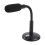Wired Microphone 360 Pickup High Sensitivity Clear Voice Black 12