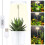 Adjustable Indoor Grow Light for Plants 2/4/8h Timer Mini Circular LEDs 12
