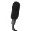 Wired Microphone 360 Pickup High Sensitivity Clear Voice Black 8