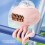 Pink Handheld Bladeless Portable Fan 3.7V 2000mAh Rechargeable 8