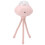 Pink Handheld Bladeless Portable Fan 3.7V 2000mAh Rechargeable 12