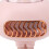 Pink Handheld Bladeless Portable Fan 3.7V 2000mAh Rechargeable 11
