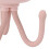 Pink Handheld Bladeless Portable Fan 3.7V 2000mAh Rechargeable 13