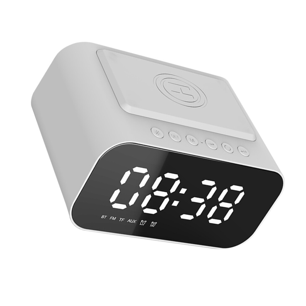 Multifunctional Wireless Bluetooth Speaker 1800Mah With Fm Radio, Charging & Alarm Clock 3681336255424