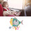 Fish Shape Plush Baby Car Mirror, Adjustable, Rotatable Observation 1