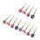 Soft-Tip Dart-Set mit 50 Tips, 12 Flights, einfacher Austausch, 171 g 1