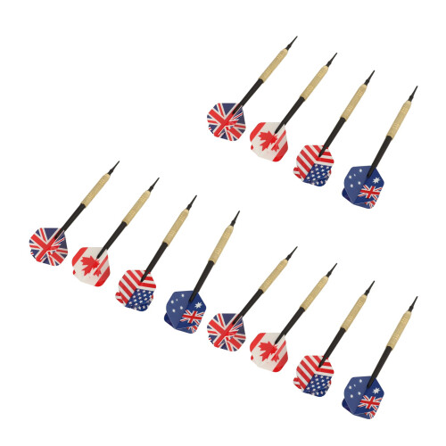 Soft-Tip Dart-Set mit 50 Tips, 12 Flights, einfacher Austausch, 171 g