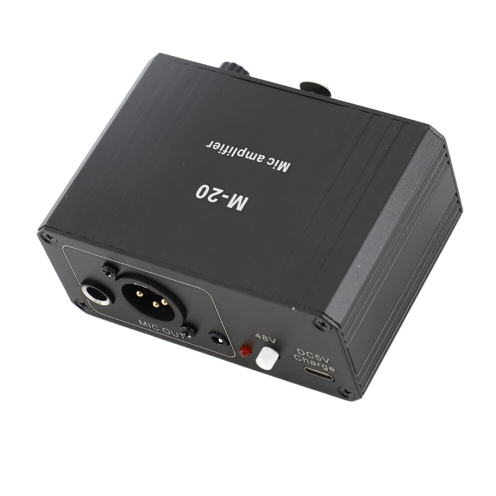 Low Noise Mic Preamp 48V Phantom Power For Dynamic And Condenser Mics 8271336256283