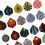 60PCS Standard Shape Dart Flights Professional PET 8