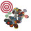 60PCS Standard Shape Dart Flights Professional PET 15