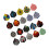 60PCS Standard Shape Dart Flights Professional PET 5