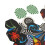 60PCS Standard Shape Dart Flights Professional PET 10