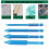 4PCS Masonry Drill Bits Blue Glass Concrete Marble Multi-Function 5