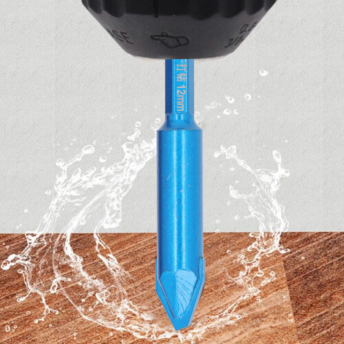 4PCS Masonry Drill Bits Blue Glass Concrete Marble Multi-Function 2