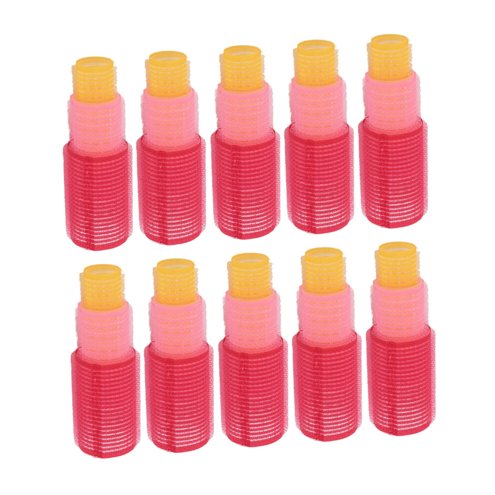 10pcs Heatless Hair Rollers Set â Small, Medium, Large DIY Curling Tool