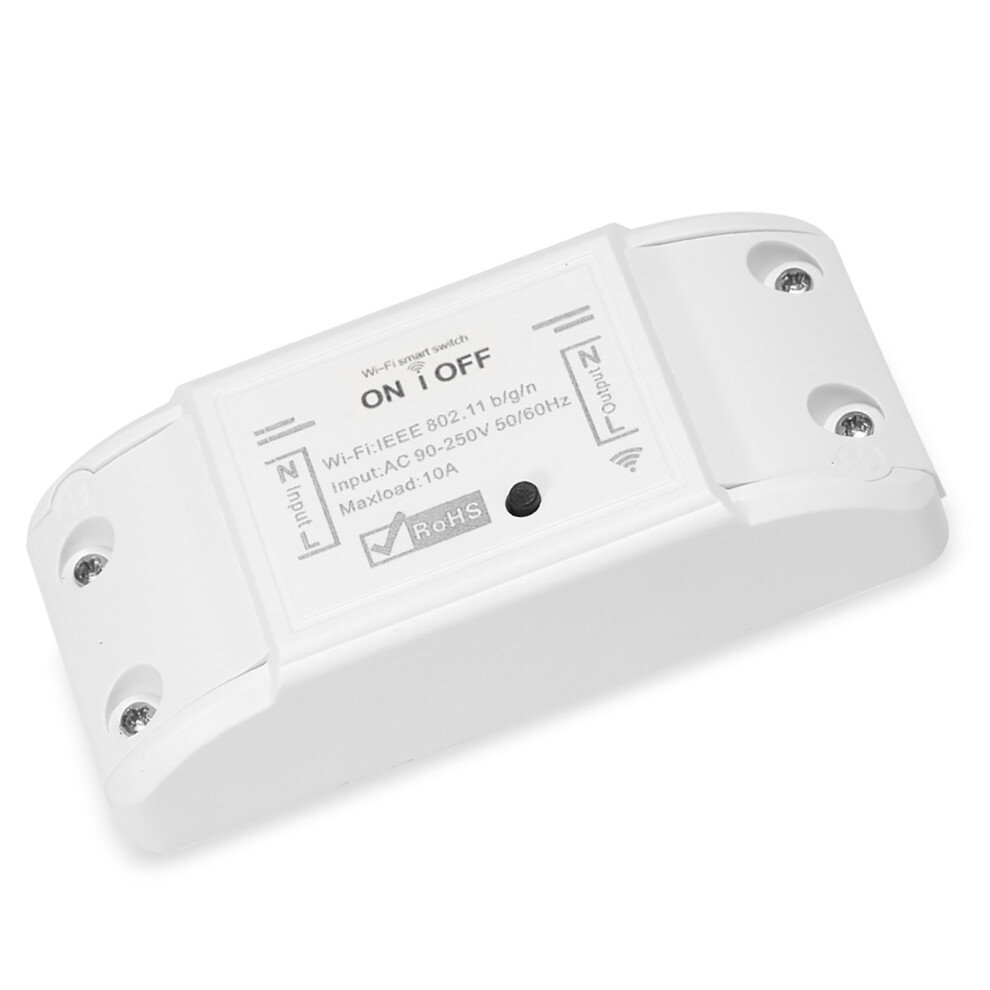 Wireless Smart Switch 10A 2200W For Home Automation With App & Remote Control 4611336268093