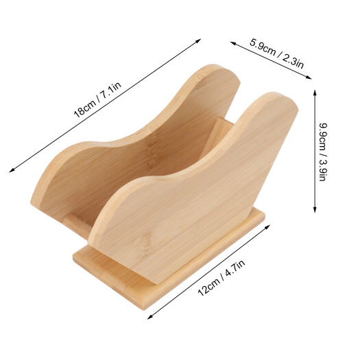 Coffee Filter Paper Organizer - Storage Rack for Cone & Flat Bottom Filters 1