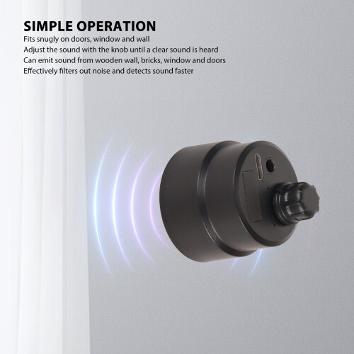 Leak Detection Wall Microphone Amplifier 13000X for Pipe and Wall Inspection 2