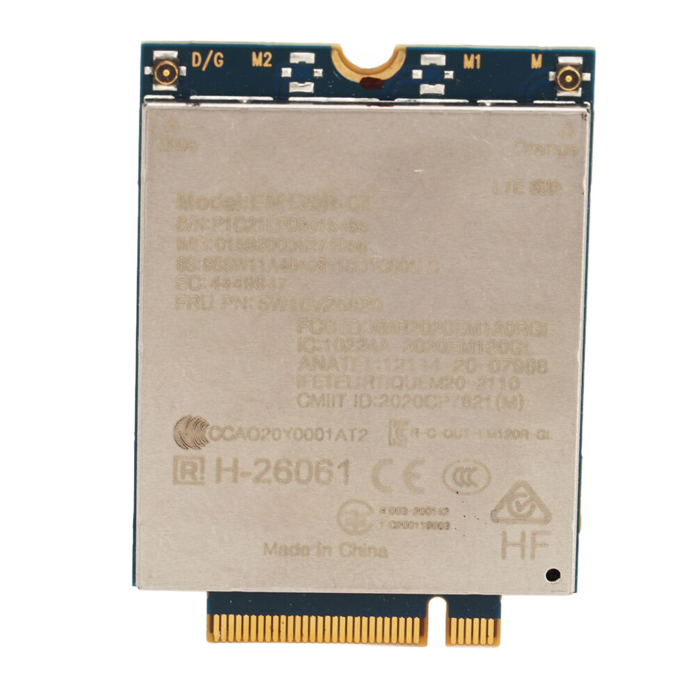 Em120r Gl Lte Cat12 4G M.2 Module 600Mbps For Yoga Gen 6 P15s Gen 2 8761336274818