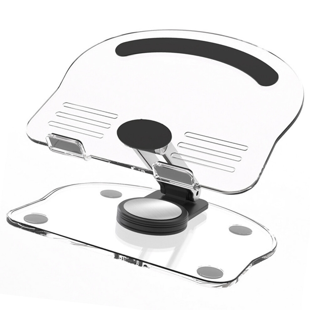 360 Rotating Acrylic Tablet Stand Holder, Liftable & Foldable, Black 9321336275919
