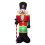 8ft Waterproof Outdoor Inflatable Nutcracker with LED Lights for Garden Yard 1
