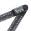 LCD Digital Angle Ruler 0‑300mm 0‑360 Protractor Black 6