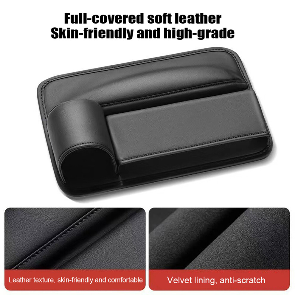 Universal Car Seat Gap Organizer With Cup Holder & Charging Hole, 11.8" 9321336281958