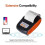 PT 210 Wireless Bluetooth Thermal Printer 58mm 1500mAh Compact for Android 3