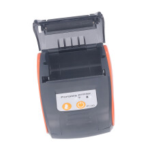 Thermalbelegdrucker Bluetooth WLAN Mini-Kassenbon-Drucker kompatibel mit Pocket Ticket Drucker für Android 58mm mit Aufbewahrungstasche