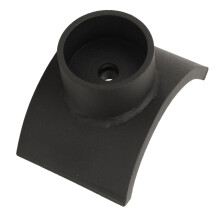 Hydraulischer Flaschenheber Adapter Sitz mit hoher Tragfähigkeit für 3 Zoll Rohr - Schwarz