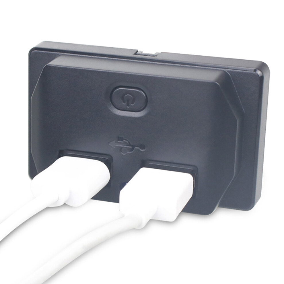 Car Usb Socket Dual Port Quick Charger 5V 3.1A Black 3501336289246