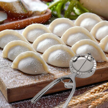 Edelstahldumpling-Press für Ravioli & Empanadas, 161g