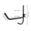 Versatile Iron Kayak Storage Rack Wall Mount Foldable 50kg Capacity 2