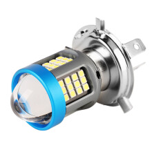 LED Motorrad Scheinwerferbirne Weiß Hohe Helligkeit Weitwinkel Aluminiumlegierung Motorrad Frontlicht Birne H4