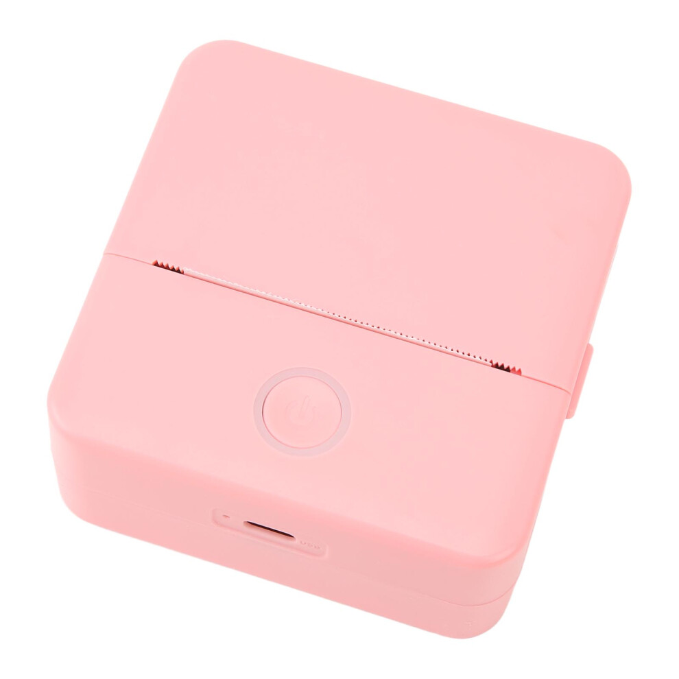 Mini Portable Thermal Printer 200Dpi Bluetooth Inkless Pocket Printer Pink 7611336291890