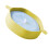 Foldable Yellow Silicone Popcorn Bucket with Handle, Large Capacity 14